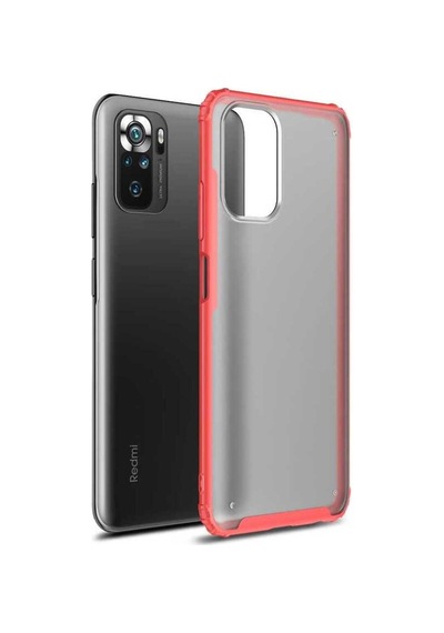 Xiaomi Poco M5s Kılıf Zore Volks Kapak Kırmızı