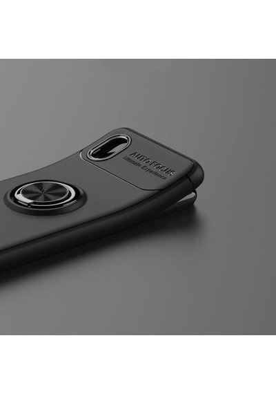 Samsung Uyumlu Galaxy A01 Core Kılıf Yüzüklü Magnetli Ravel Case