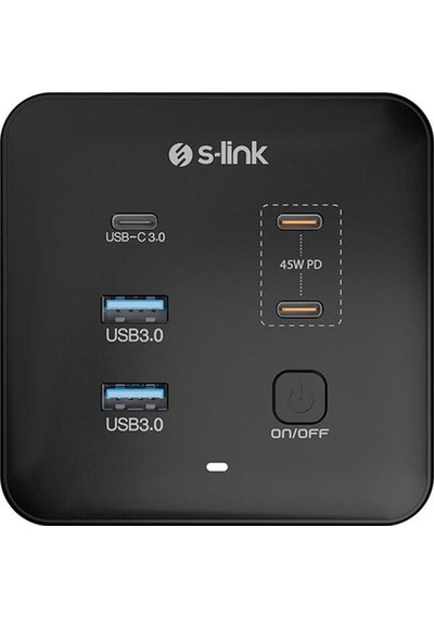 Sw-u801 8 İn 1 Docking Station - Gri