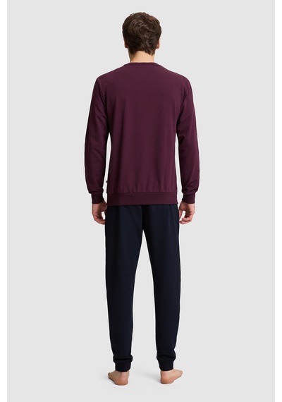 U.S. Polo Assn. Erkek Bordo Pijama Takımı 50333252-vr014