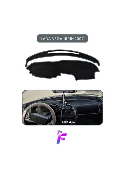 Lada Vega 1995-2007 Uyumlu Torpido,panel Örtüsü Hızlı Ve Kolay Montaj Kaymaz Tasarım Td20