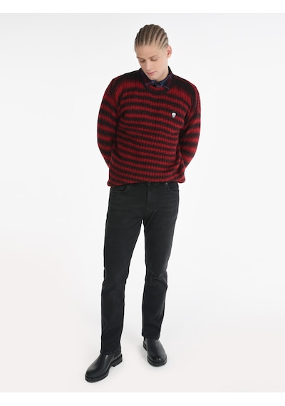 Colin's Colins Regular Fit Bisiklet Yaka Triko Mor Erkek Kazak Cl1065907 Mor