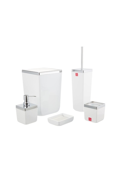 Toskana Banyo Seti/beyaz Siyah