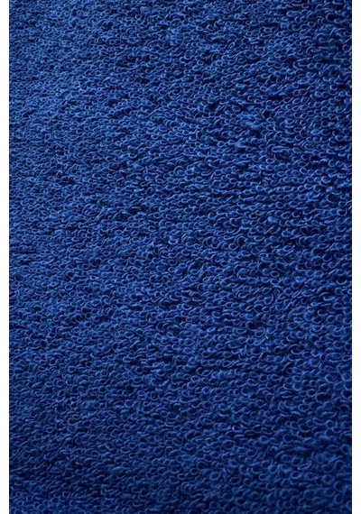Kuaförler İçin Yüksek Emici A Kalite Baş Havlusu 90x50 Cm Mavi Siyah