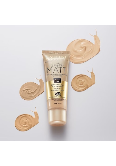 Satın Matt Matlaştırıcı & Kapatıcı Saten Mat Fondöten Diğer