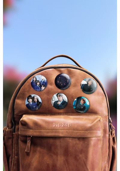 Bitch X Rich K Drama Kdrama Çanta Süsü Rozet İğneli Buton Rozet Seti 6 Adet Altılı