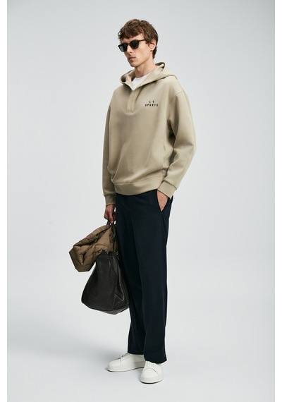 Lufian Road Erkek Sweatshirt Açık Bej Açık Bej 112030180100570 Açık Bej