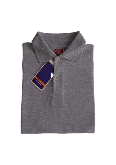 Angelos Girls Kız Çocuk Okul Tarz %100 Pamuk T-shirt -5-17 Yaş Ag006 Gri