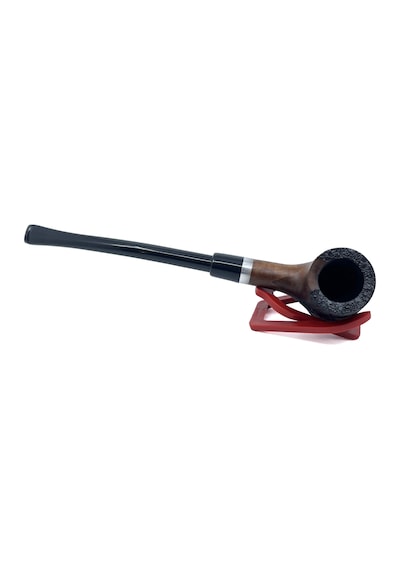 Dapper Churchwarden Okuma Piposu 9 Mm Filtreli Gül Kökü - Kahverengi 3767