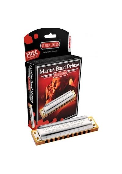Hohner Marine Band Deluxe Mızıka re Bemol Majör