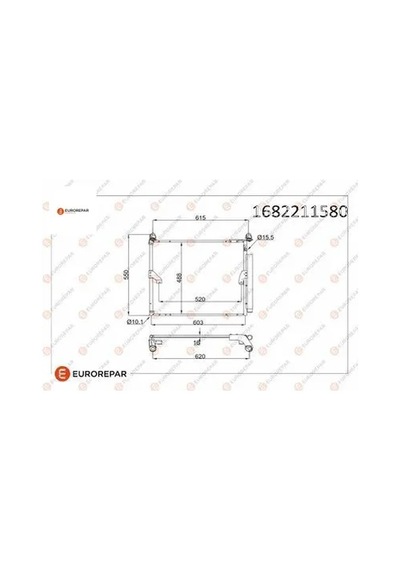 Erp Klima Rad.toyota Land Cruıser Prado 4.0 Benzinli Eurorepar 1682211580