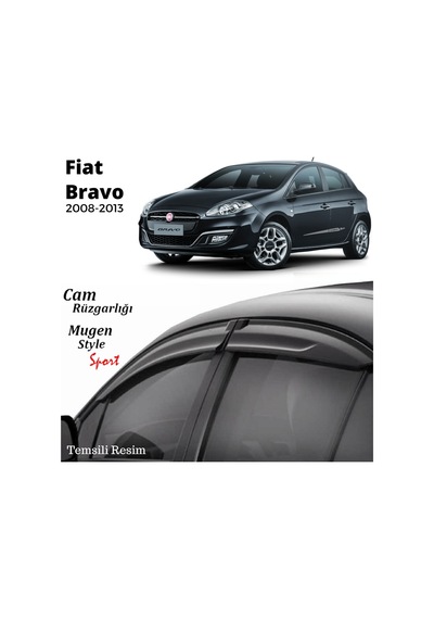 Fiat Bravo Cam Rüzgarlığı 2008-2013