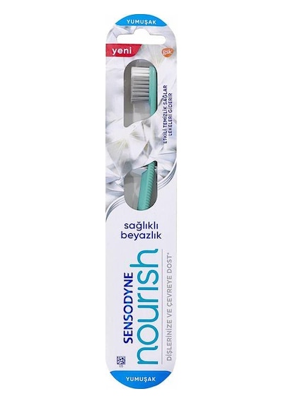 Sensodyne Nourish Temizlik Dİş Fırçası 05 Yumuşak Gri