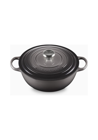 Le Creuset La Marmite Fransız Lüksü Döküm Tencere Gri