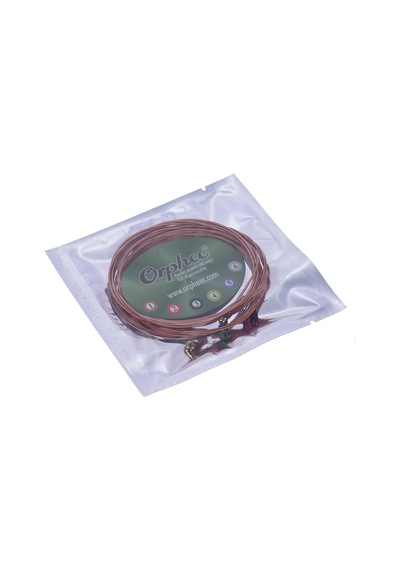 Orphee Tx620-p Akustik Halk Gitar Çelik Telleri 6 Adet Gümüş