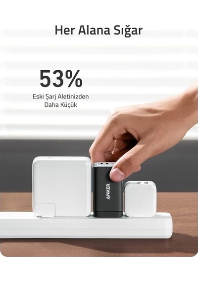 Anker Powerport Iıı 3-port 65w Şarj - A2667