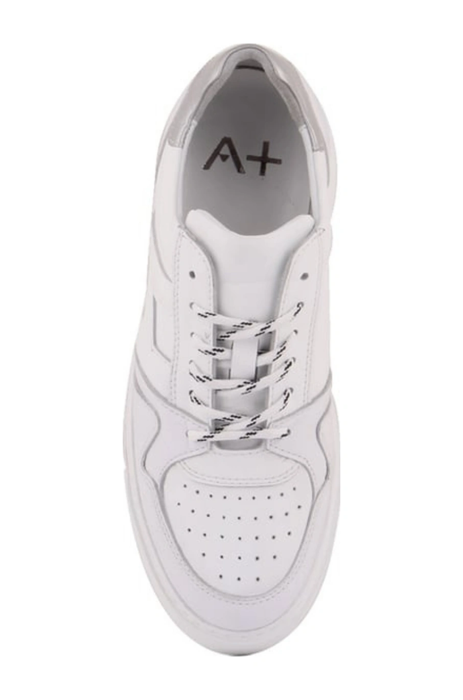 Ay Ayakkabım Sl-7027 Erkek Beyaz 39-44 Deri Casual Ayakkabı Beyaz