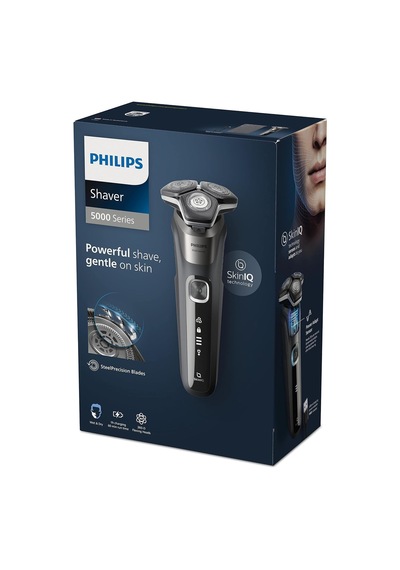 5000 Serisi Tıraş Makinesi, Sinekkaydı Tıraş, Skin Iq Teknolojisi, Islak Ve Kuru Kullanım, Hassas Düzeltici Başlık S5887/10 Diğer