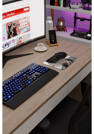 Omniscient Reader's Viewpoint Anime V5 - 22x18 Gaming Kauçuk Kaymaz Taban Mouse Pad Fare Altlığı