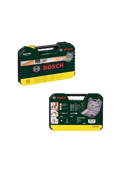 Bosch V-Line 103 Parça Matkap ve Vidalama Karışık Aksesuar Seti - 2607017367