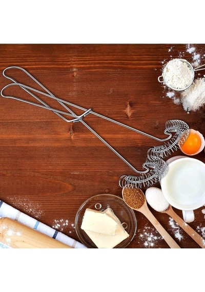 Spiral Çırpıcı, 12 Adet Sos Yumurta Çırpıcısı, Paslanmaz Çelik Çırpıcı, Spiralli Omlet Çırpma Teli P Diğer