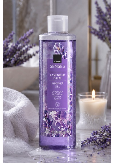 Senses Lavender Calm Lavanta Kokulu Duş Jeli 250ml Fresh