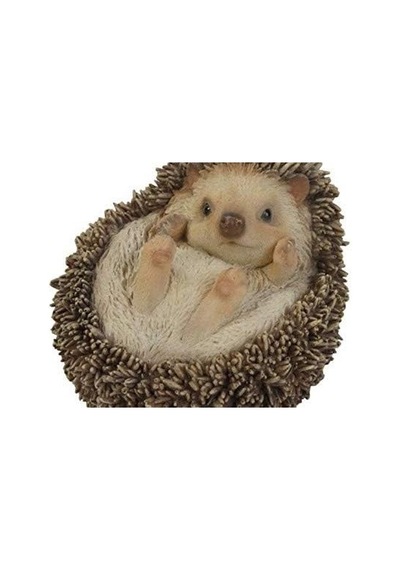 Hi-line Geschenk Ltd Igel Auf Der Rückseite Statue