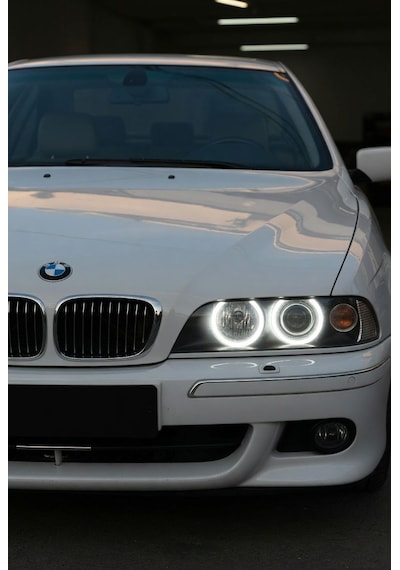 Bmw E39 Led Angel Halka Seti Beyaz Far İçi Halka Premium Görünüm