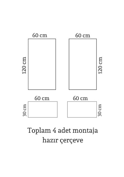 Decogold Decozza Dekoratif Boyanabilir 2,5 Cm Duvar Çıtası Hazır