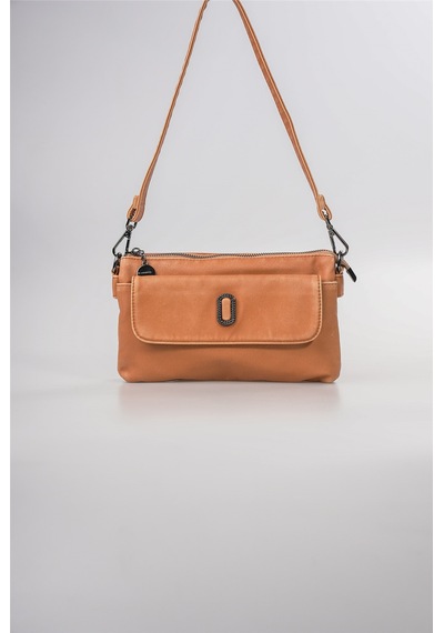 Ççs 18233 Omuz Askılı Çapraz Çanta Camel