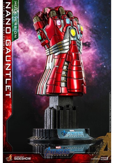 Hot Toys Nano Gauntlet (Hulk Version) Quarter Scale  R e p l i c