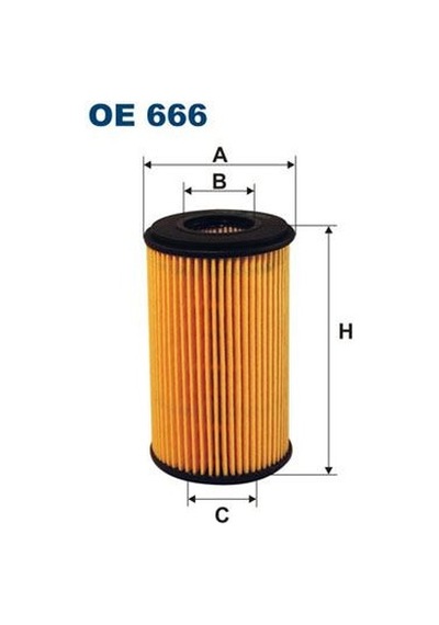 Fıltron Oe 666 Yag Fıltresı Clıo Iı Kangoo Twıngo