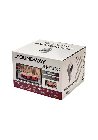 Soundway Sw-7400 Double Teyp 7 İnç 4x60 Watt Mirrorlink