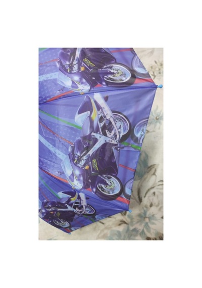 Leva House Motor Desenli Çocuk Şemsiye Görseldeki Renk