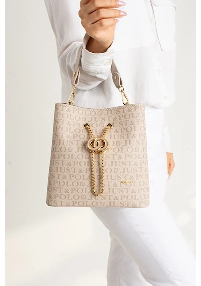 Kadın Günlük Kullanıma Uygun Ayarlanabilir Askılı Şık El & Omuz Çantası Shoulder Bag Taş