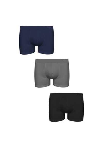 John Frank Natural Hidden Modal 3'lü Erkek Boxer Jf3bmodhna01 Çok Renkli