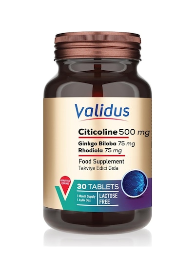 Validus Sitikolin 500 Mg 30 Tablet