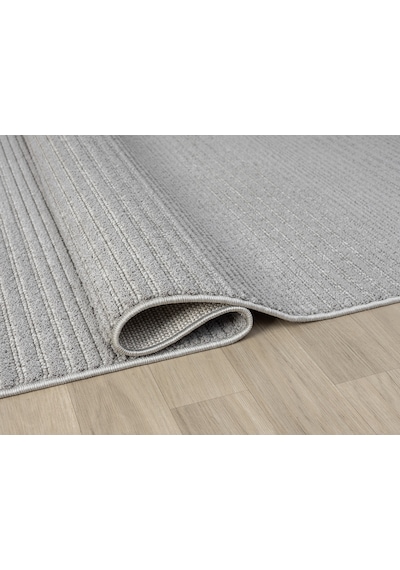 Mariesse Home Step Serisi Naturel Bukleli Yumuşak Dokulu Iskandinav Dokuma Halı Gri