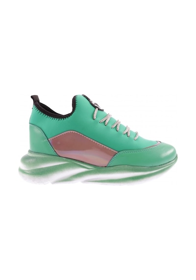 Dgn 315-23y Kadin Kalin Taban Strech Detayli Silver Taş Bağcikli Sneakers Ayakkabi 315-2026-R12563 Yeşil Dgn 315-23y Kadin Kalin Taban Strech Detayli Silver Taş Bağcikli Sneakers Ayakkabi 315-2026-R12563 Yeşil
