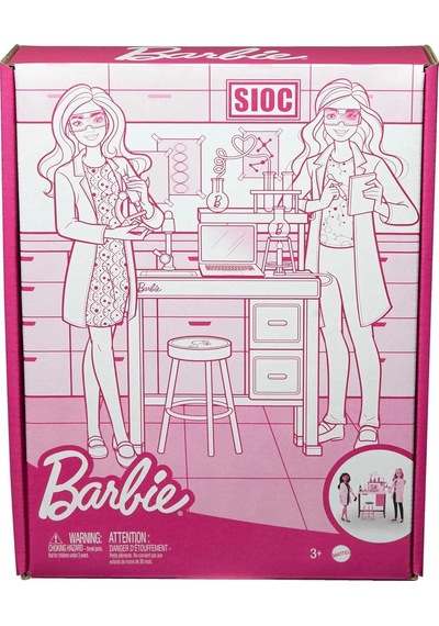 Barbie Bilim Laboratuarı Oyun Seti - Hjy95 Diğer