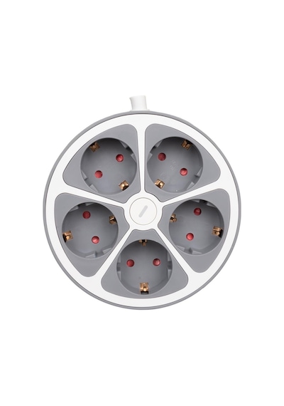 Vea Ve-g605y 5'li Anahtarlı 1.5 Metre Grup Priz 1