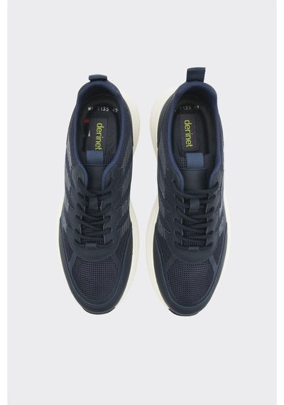 Derinet Comfort Taban Erkek Sneaker Lacivert Beyaz Lacivert Beyaz