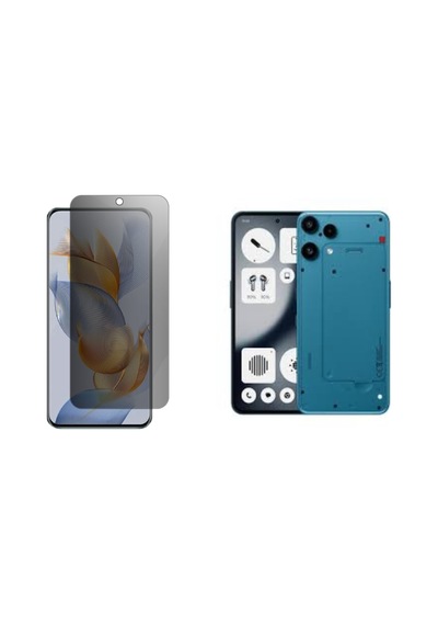 Nothing Phone 3a Lite İle Uyumlu Mat Hayalet Privacy 9h Kırılmaz Nano Ekran Koruyucu