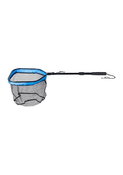 Lnd-26 40x30cm Kauçuk Tor 60cm Sap Katlanır Lrf Balıkçı Kepçesi