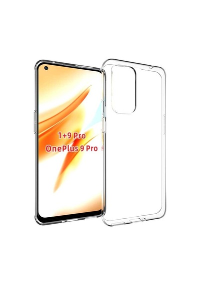 One Plus 9 Pro Şeffaf Kılıf Yumuşak İnce Tasarımlı Kapak Süper