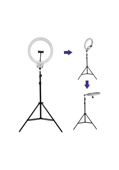 RL1448 14" 48 W Ring Light + 2 M Tripod