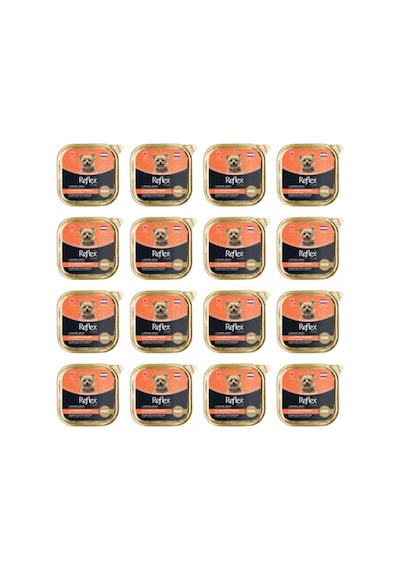 Reflex Plus Pate Kuzu Etli Ve Bal Kabaklı Mini Ve Küçük Irklar İçin Yetişkin Köpek Konservesi 85 Gr 16 Adet