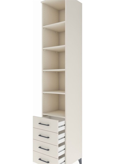 Hyperion Dolap 5 Raflı 4 Çekmeceli 44x44x243 Aytaşı-aytaşı Aytaşı