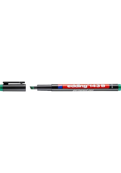 4'lü Yeşil Edding 143b Asetat Kalemi 1-3 MM Yeşil