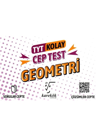 TYT Kolay Geometri Cep Test -  Karekök Eğitim Yayın